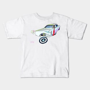 1968 space car Kids T-Shirt